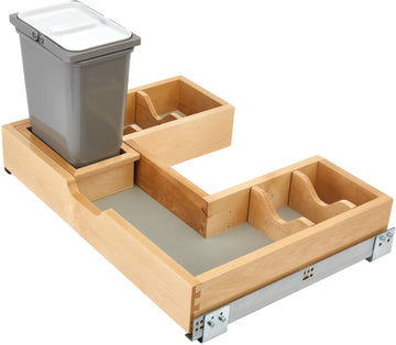 Rev-A-Shelf 30 in Vanity U-Shaped Undersink Pullout 486-30VSBSC-BM-1