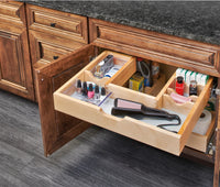 Rev-A-Shelf 30 in Vanity U-Shaped Undersink Pullout 486-30VSBSC-SM-1