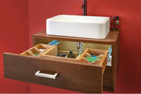 Rev-A-Shelf 30 in Vanity U-Shaped Undersink Pullout 486-30VSBSC-SM-1