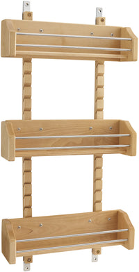 Rev-A-Shelf Medium Adjustable Door mount Spice Rack 4ASR-18