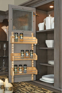 Rev-A-Shelf Large Adjustable Door mount Spice Rack 4ASR-21