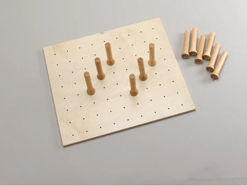 Rev-A-Shelf Small 24 x 21 Wood Peg Board 4DPB-21