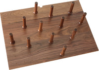 Rev-A-Shelf Medium 30 x 21 Wood Peg Board System w/12 pegs 4DPS-WN-3021