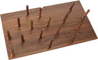 Rev-A-Shelf Large 39 x 21 Wood Peg Board System w/16 pegs 4DPS-WN-3921