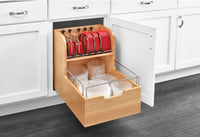 Rev-A-Shelf Food Storage Container Organizer Soft Close 4FSCO-18SC-1