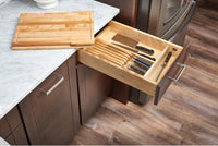 Rev-A-Shelf 18 in Knife and Cutting Board Drawer Only 4KCB-1