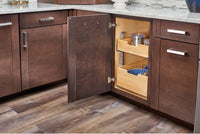 Rev-A-Shelf 21 in Wood Pilaster System Kit 4PIL-24SC-SV-2