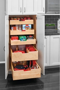 Rev-A-Shelf 15 in Wood Pilaster System Kit 4PIL-18SC-SV-2
