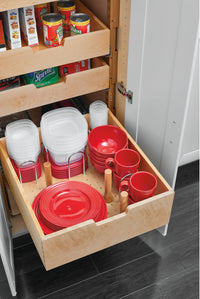 Rev-A-Shelf 21 in Wood Pilaster System Kit 4PIL-24SC-SV-2