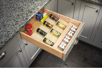 Rev-A-Shelf 16 in Wood Spice Drawer Insert 4SDI