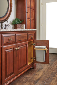 Rev-A-Shelf Vanity Door mount 8 Qrt. Waste Container 4SOWC-8-1