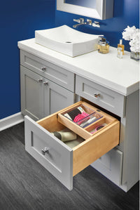 Rev-A-Shelf 12 in Vanity Half-Tiered Drawer Only 4VDOHT-267FL