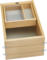 Rev-A-Shelf 15 in Vanity Half-Tiered Drawer Only 4VDOHT-15-1