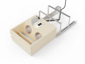 Rev-A-Shelf 15 in Vanity Outlet Drawer 4VOD-18FLSC-1