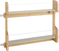 Rev-A-Shelf 24 in Vanity Door mount Storage Rack 4VR-24-1