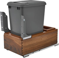 Rev-A-Shelf Single 35 Qrt Waste Container 4WC-WN-15DM1-SC