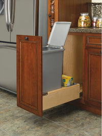 Rev-A-Shelf 50 Qrt Pull-Out Waste Container 4WCBM-1550DM-1