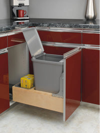 Rev-A-Shelf 35 Qrt Pull-Out Waste Container 4WCBM-15DM-1