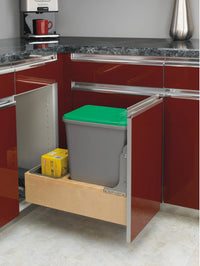 Rev-A-Shelf 35 Qrt Pull-Out Waste Container 4WCBM-15DM-1