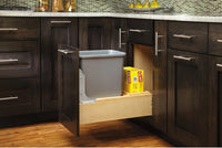 Rev-A-Shelf 35 Qrt Pull-Out Waste Container 4WCBM-15DM-1