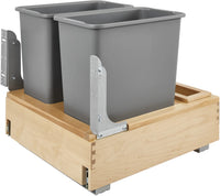 Rev-A-Shelf Double 30 Qrt Pull-Out Waste Container 4WCBM-2430DM-2