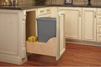 Rev-A-Shelf Servo 50 Qrt Pull-Out Waste Container 4WCSD-1550DM-1