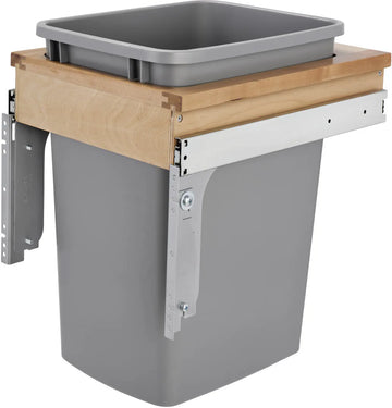 Rev-A-Shelf 35 Qrt Top mount Waste Container 4WCTM-1516DM-1