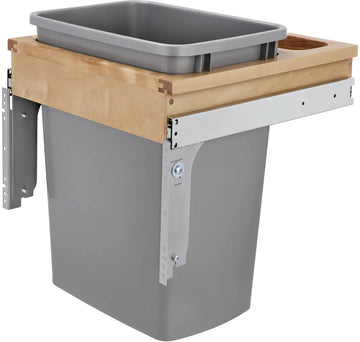 Rev-A-Shelf 35 Qrt Top mount Waste Container 4WCTM-1816DM-1