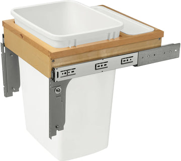 Rev-A-Shelf 35 Qrt Top mount Waste Container 4WCTM-1818DM-1-162