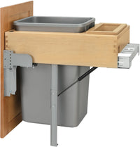 Rev-A-Shelf 50 Qrt Top mount Waste Container w/Rev-A-Motion 4WCTM-RM-1850DM-1