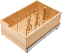 Rev-A-Shelf 14 in Wood Tall Pullout Drawer Soft-Close 4WDB7-SC-1