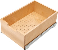 Rev-A-Shelf 14 in Wood Tall Pullout Drawer Soft-Close 4WDB7-SC-1