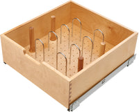 Rev-A-Shelf 20 in Wood Tall Pullout Drawer Soft- 4WDB7-24SC-1
