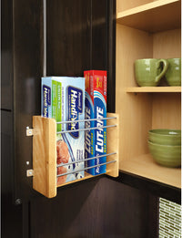 Rev-A-Shelf 15 in Small Door mount Foil Rack 4WFR-1