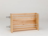 Rev-A-Shelf 21 in Large Door mount Foil Rack 4WFR-21-1