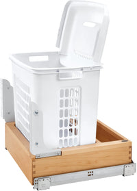 Rev-A-Shelf 24 in Vanity Bottom mount Hamper 4WH-VCSC-21DM-1