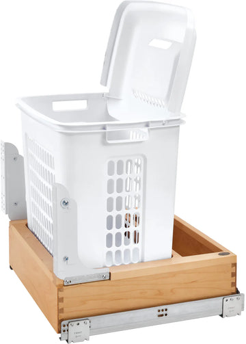 Rev-A-Shelf 24 in Vanity Bottom mount Hamper 4WH-VCSC-21DM-1