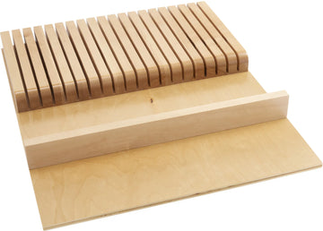 Rev-A-Shelf Knife Block Drawer Insert-Wood 4WKB-1