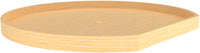 Rev-A-Shelf 31 in Wood D-Shape Lazy Susan Shelf Only 4WLS201-31