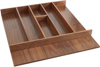 Rev-A-Shelf 24 in Short Walnut Utility Tray Insert 4WUT-WN-3SH