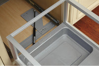 Rev-A-Shelf Double 27 Qrt Pull-Out Waste Container w/Rev-A-Motion 5149-1527DM