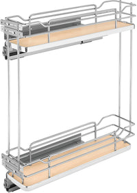 Rev-A-Shelf Two-Tier Wire Organizer with Blum Soft-Close 5322-BCSC-5-MP