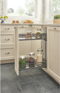 Rev-A-Shelf Two-Tier Wire Organizer with Blum Soft-Close 5322-BCSC-6