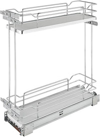 Rev-A-Shelf Two-Tier Wire Organizer with Blum Soft-Close 5322-BCSC-6-GR