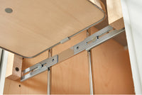 Rev-A-Shelf Two-Tier Wire Organizer with Blum Soft-Close 5322-BCSC-8