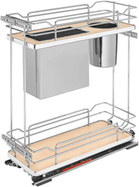 Rev-A-Shelf Two-Tier Knife Organizer with Blum Soft-Close 5322KB-BCSC-6-MP