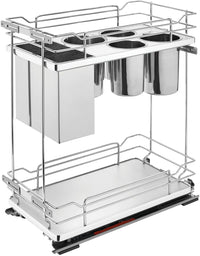 Rev-A-Shelf Two-Tier Knife Organizer with Blum Soft-Close 5322KB-BCSC-11