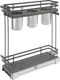 Rev-A-Shelf Two-Tier Utility Organizer with Blum Soft-Close 5322UT-BCSC-6