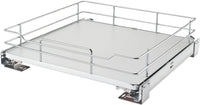 Rev-A-Shelf 21 in Solid Bottom Pullout Baskets w/Soft-Close 5330-21