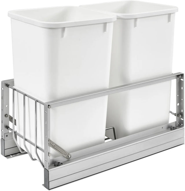 Rev-A-Shelf Double 27 Qrt Pull-Out Waste Containers 5349-1527DM